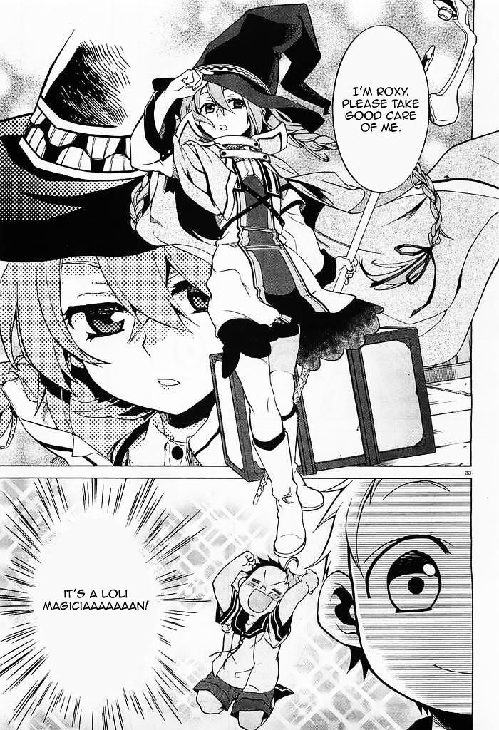 Mushoku Tensei – Isekai Ittara Honki Dasu Chapter 1 - Page 35 in English
