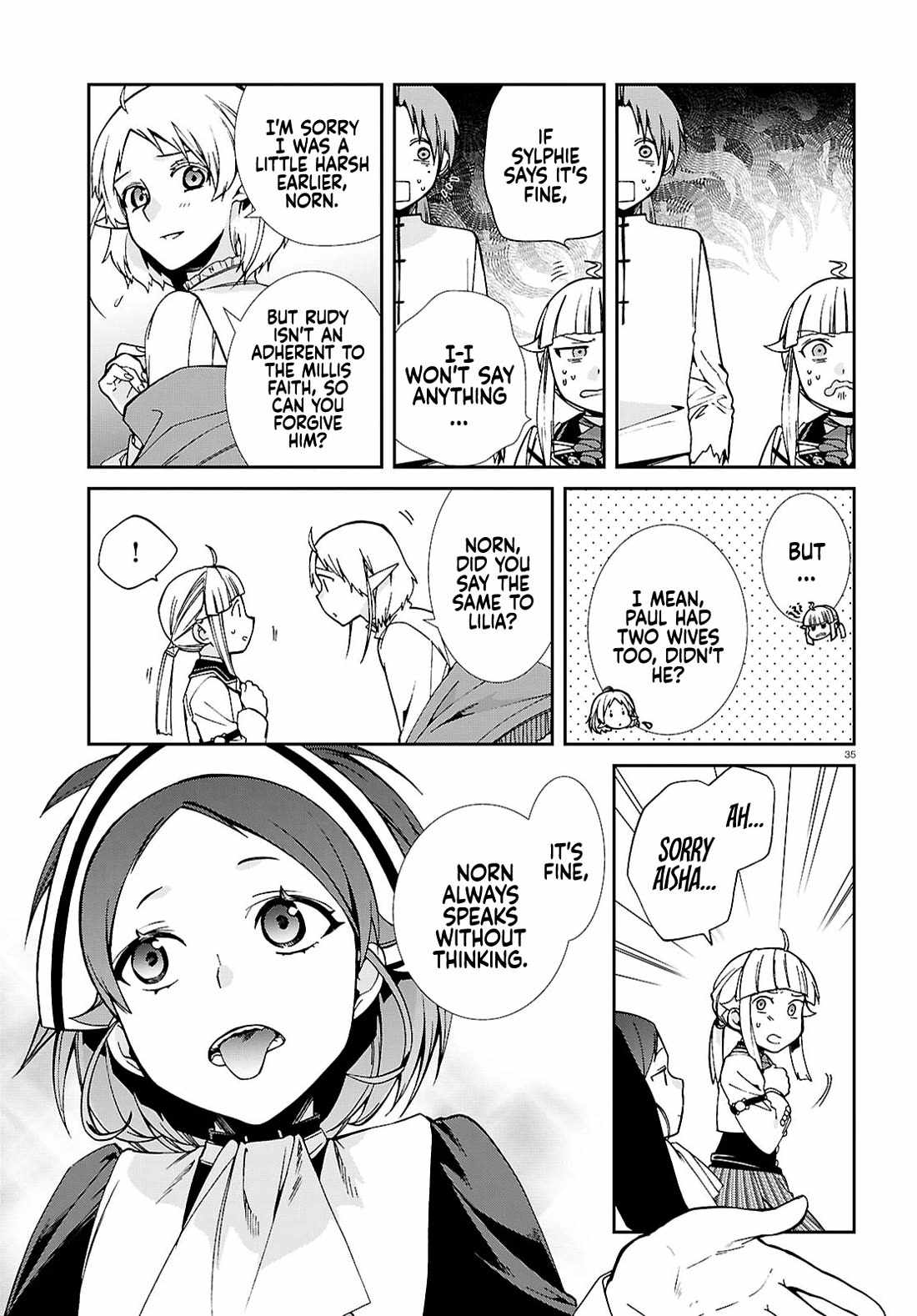 Mushoku Tensei – Isekai Ittara Honki Dasu Chapter 116 - Page 31 in English