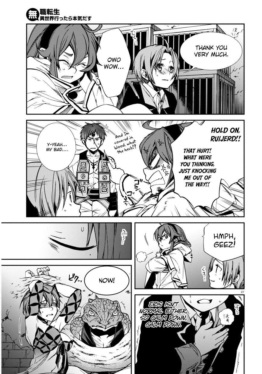 Mushoku Tensei – Isekai Ittara Honki Dasu Chapter 23 - Page 27 in English