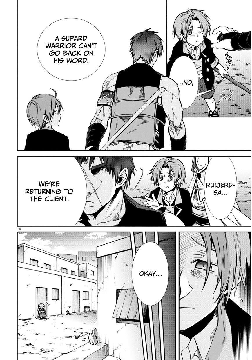 Mushoku Tensei – Isekai Ittara Honki Dasu Chapter 23 - Page 36 in English