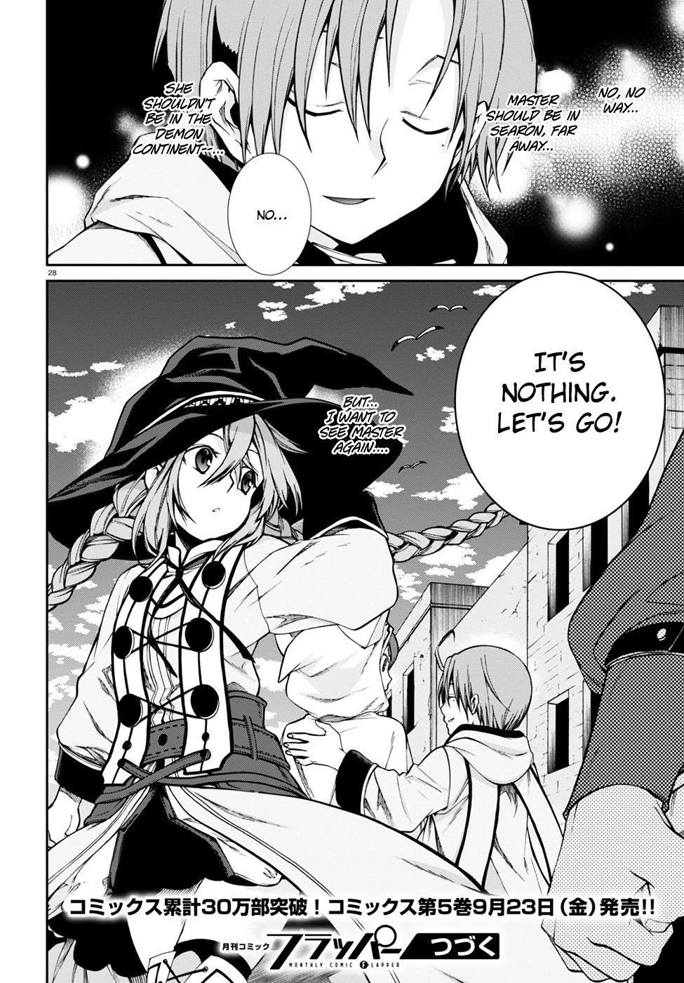 Mushoku Tensei – Isekai Ittara Honki Dasu Chapter 26 - Page 28 in English