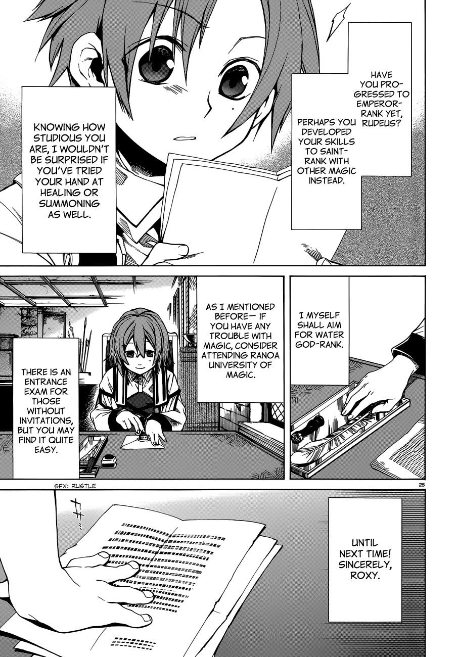 Mushoku Tensei – Isekai Ittara Honki Dasu Chapter 5 - Page 25 in English