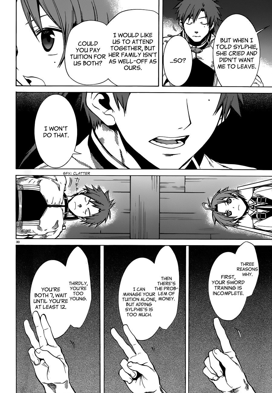 Mushoku Tensei – Isekai Ittara Honki Dasu Chapter 5 - Page 30 in English