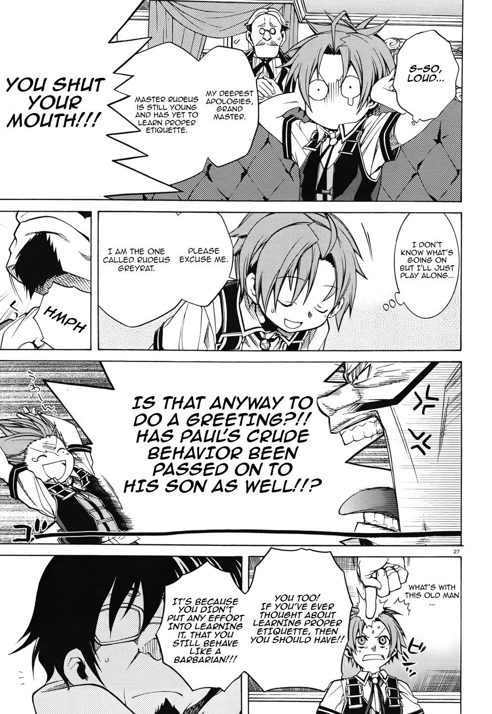 Mushoku Tensei – Isekai Ittara Honki Dasu Chapter 6 - Page 29 in English