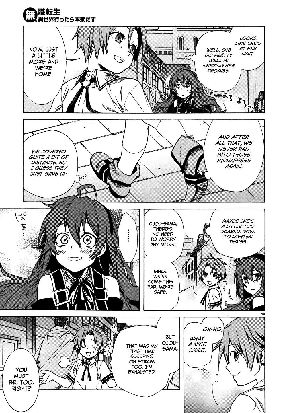 Mushoku Tensei – Isekai Ittara Honki Dasu Chapter 7 - Page 31 in English