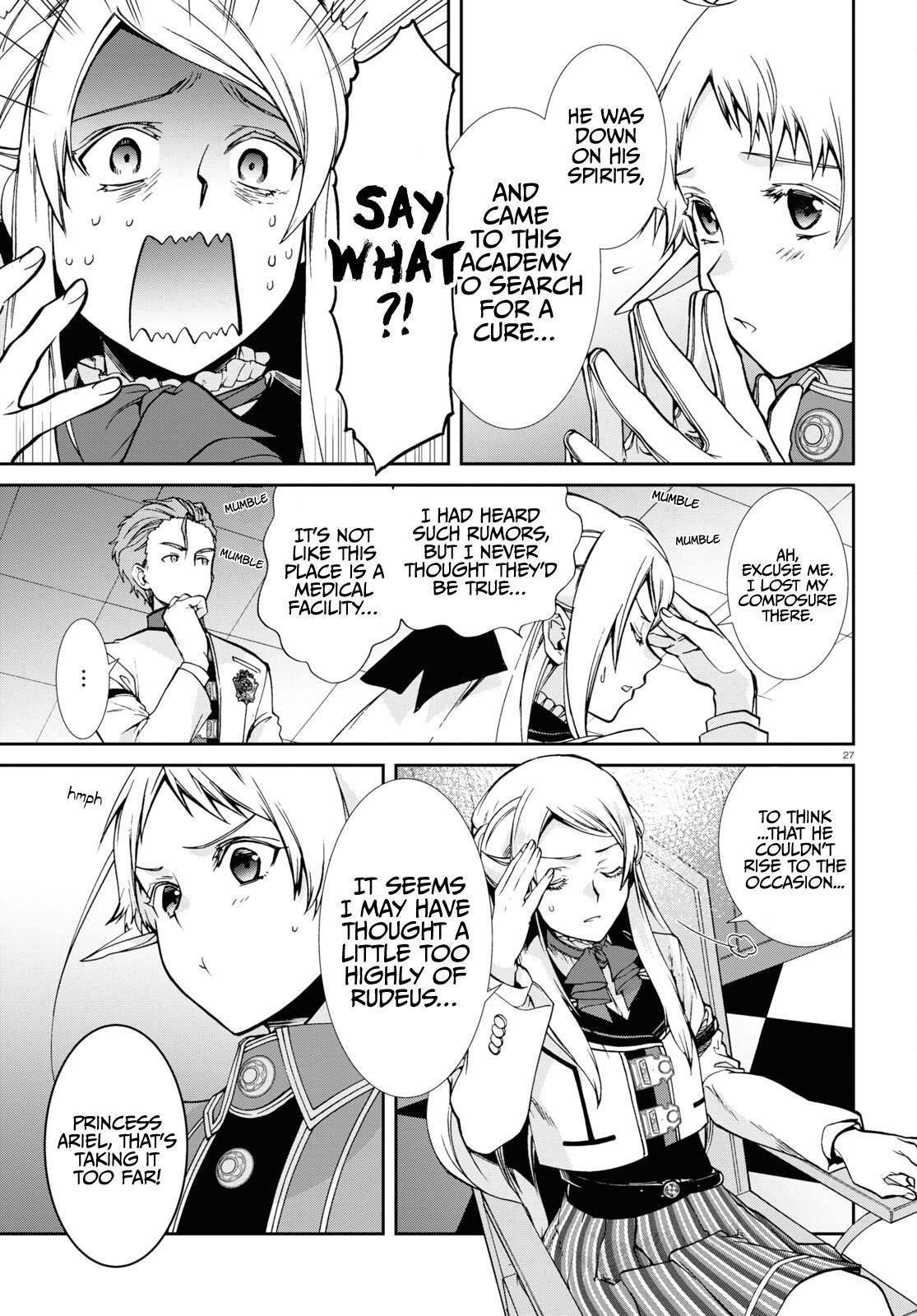 Mushoku Tensei – Isekai Ittara Honki Dasu Chapter 75 - Page 27 in English