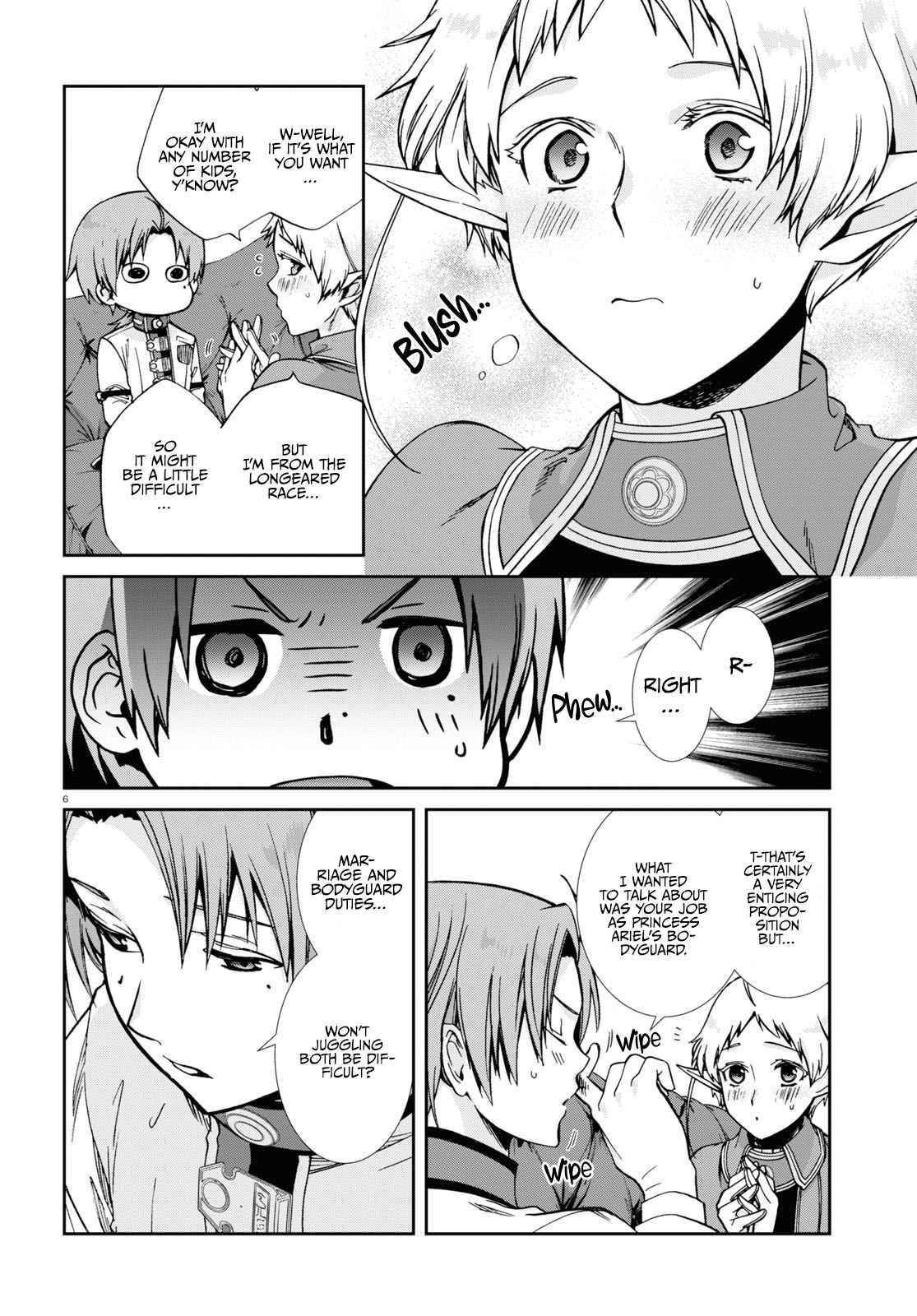 Mushoku Tensei – Isekai Ittara Honki Dasu Chapter 80 - Page 6 in English