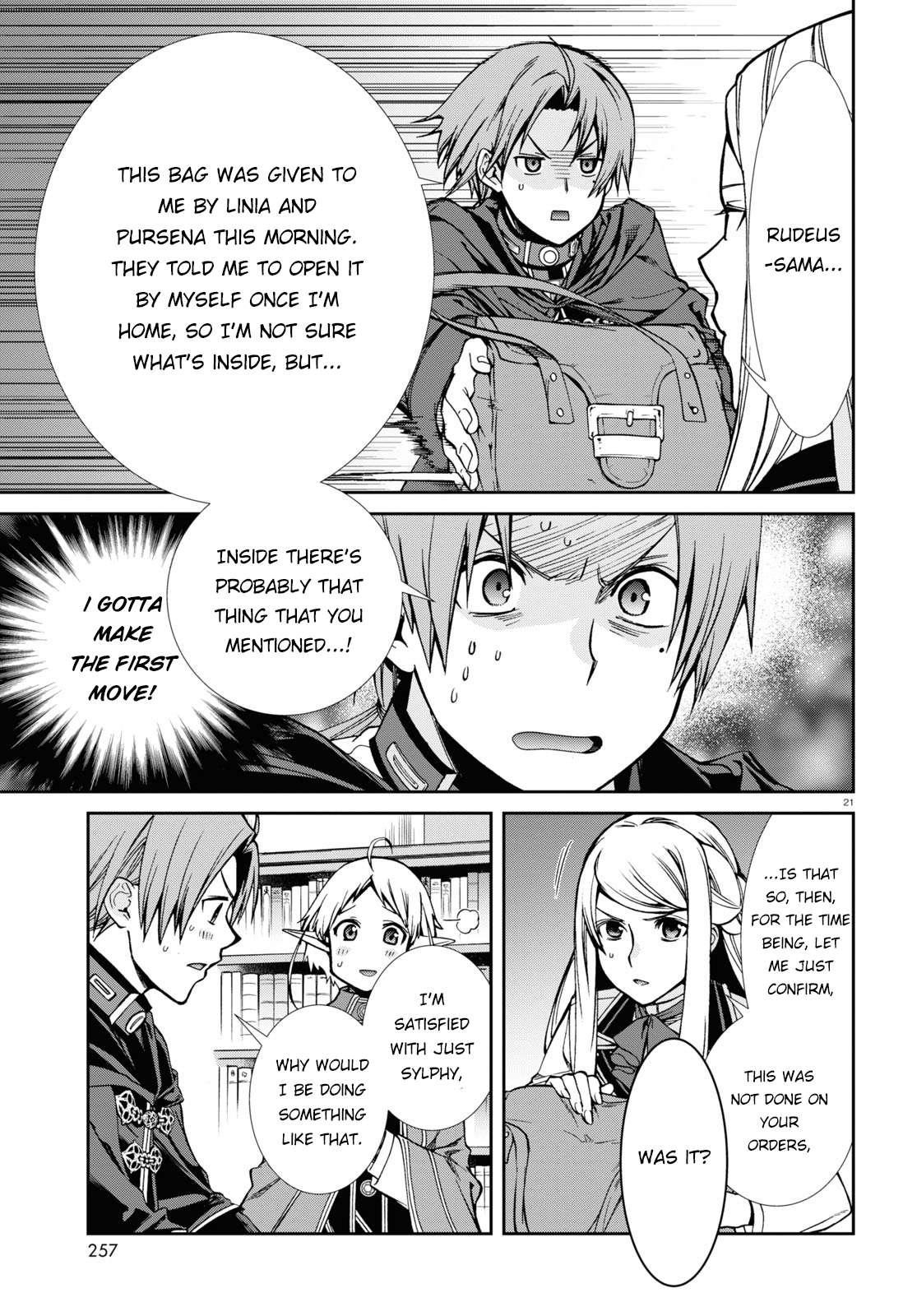 Mushoku Tensei – Isekai Ittara Honki Dasu Chapter 91 - Page 21 in English