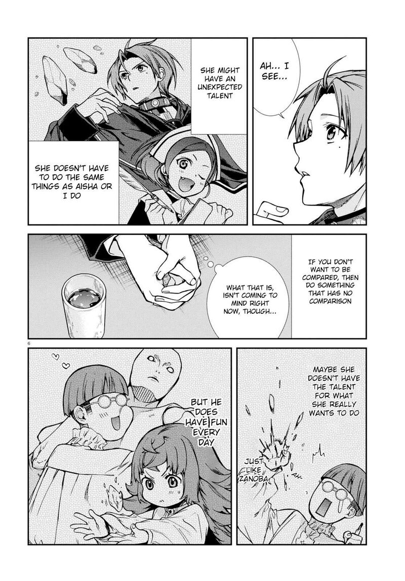 Mushoku Tensei – Isekai Ittara Honki Dasu Chapter 93 - Page 6 in English