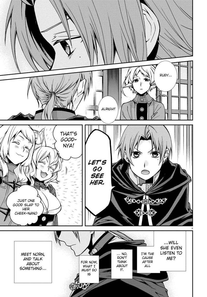 Mushoku Tensei – Isekai Ittara Honki Dasu Chapter 93 - Page 9 in English