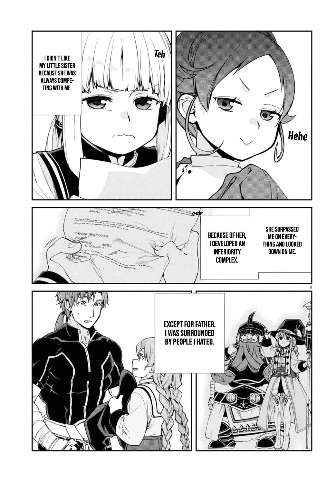 Mushoku Tensei – Isekai Ittara Honki Dasu Chapter 94 - Page 9 in English