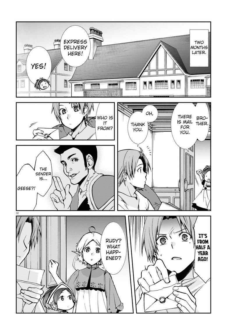 Mushoku Tensei – Isekai Ittara Honki Dasu Chapter 96 - Page 32 in English