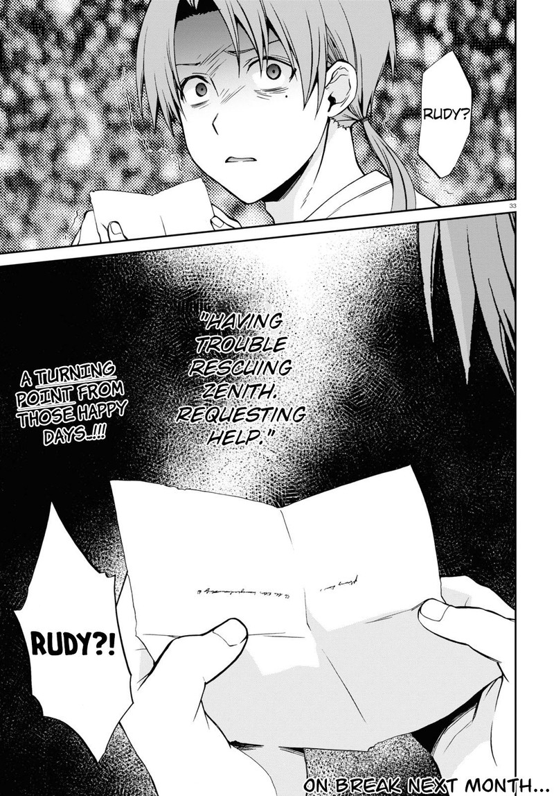 Mushoku Tensei – Isekai Ittara Honki Dasu Chapter 96 - Page 33 in English