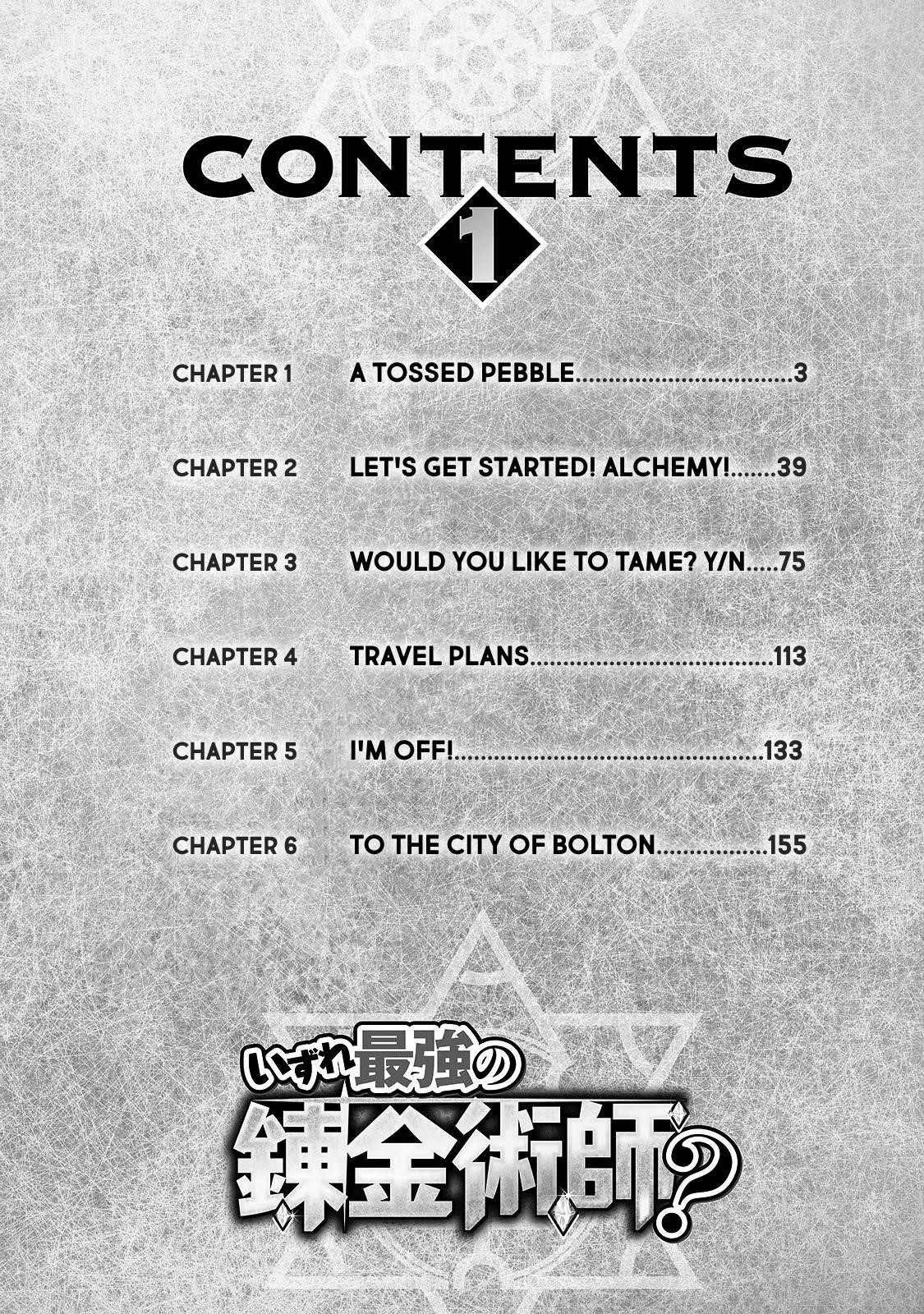 Someday Will I Be the Greatest Alchemist? Chapter 1 - Page 3 in English