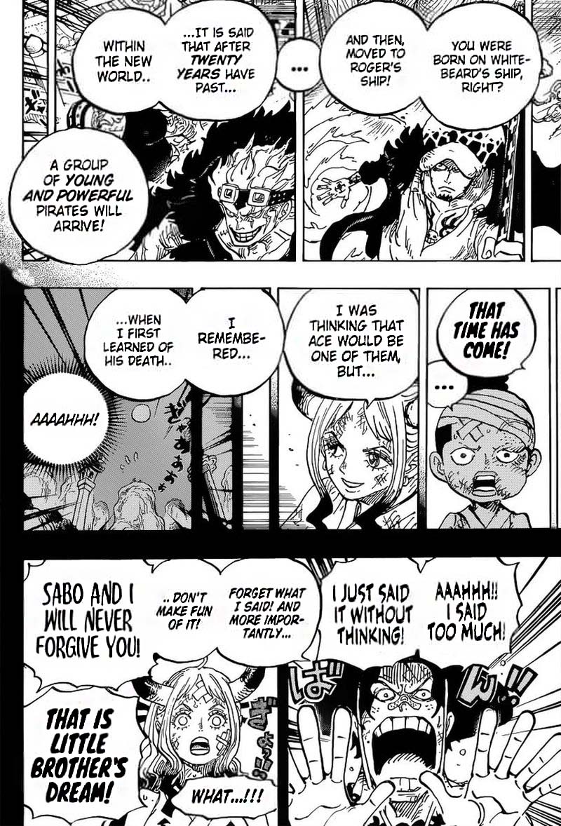One Piece Chapter 1000 - Page 4 in English