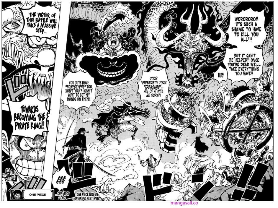 One Piece Chapter 1001 - Page 14 in English