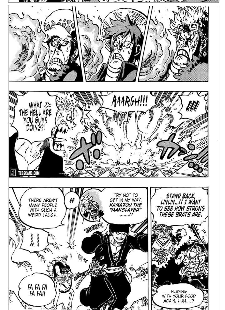 One Piece Chapter 1001 - Page 9 in English