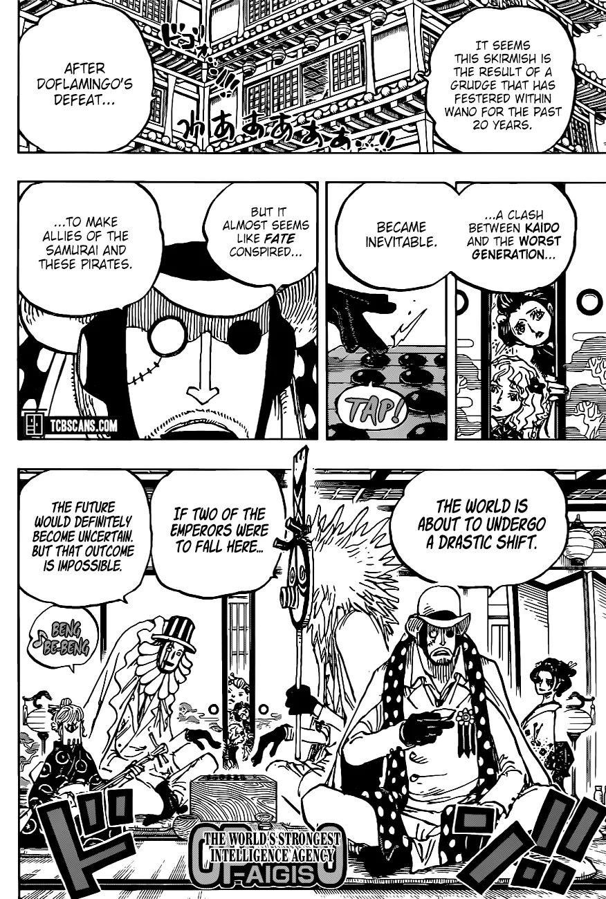 One Piece Chapter 1003 - Page 10 in English