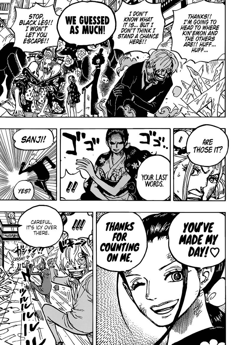One Piece Chapter 1005 - Page 12 in English