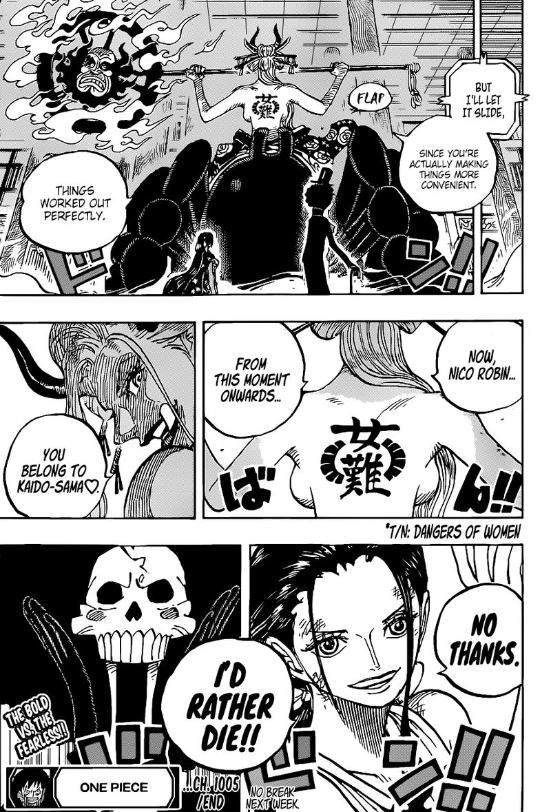 One Piece Chapter 1005 - Page 16 in English