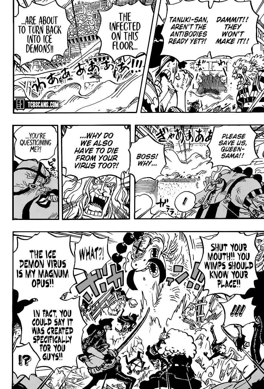 One Piece Chapter 1007 - Page 4 in English