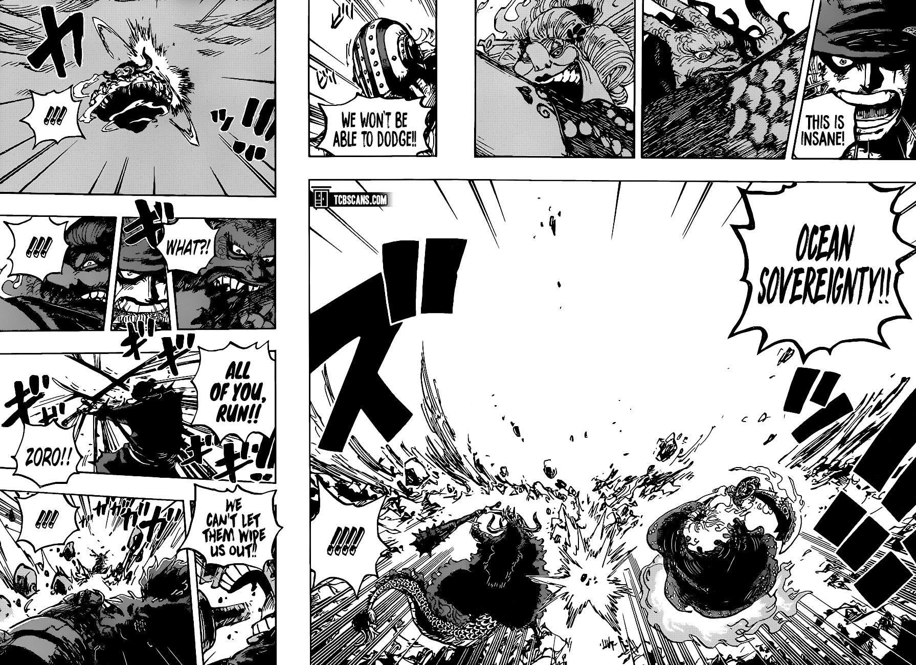One Piece Chapter 1009 - Page 7 in English