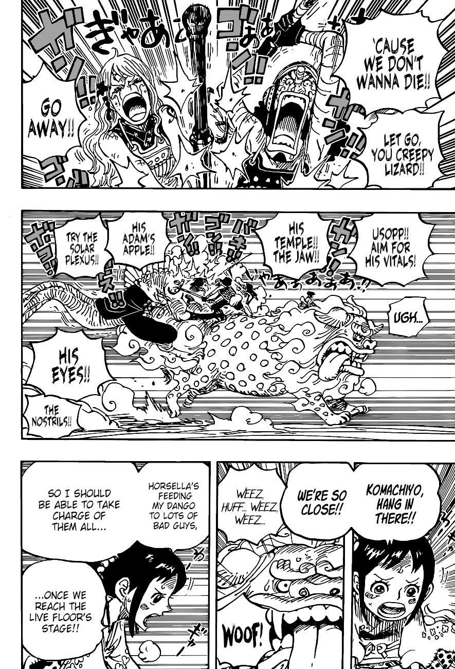 One Piece Chapter 1011 - Page 12 in English