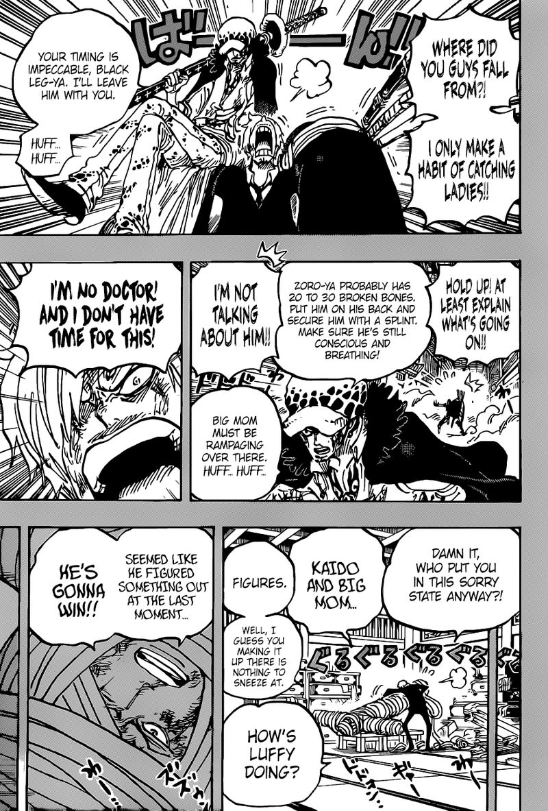 One Piece Chapter 1012 - Page 9 in English