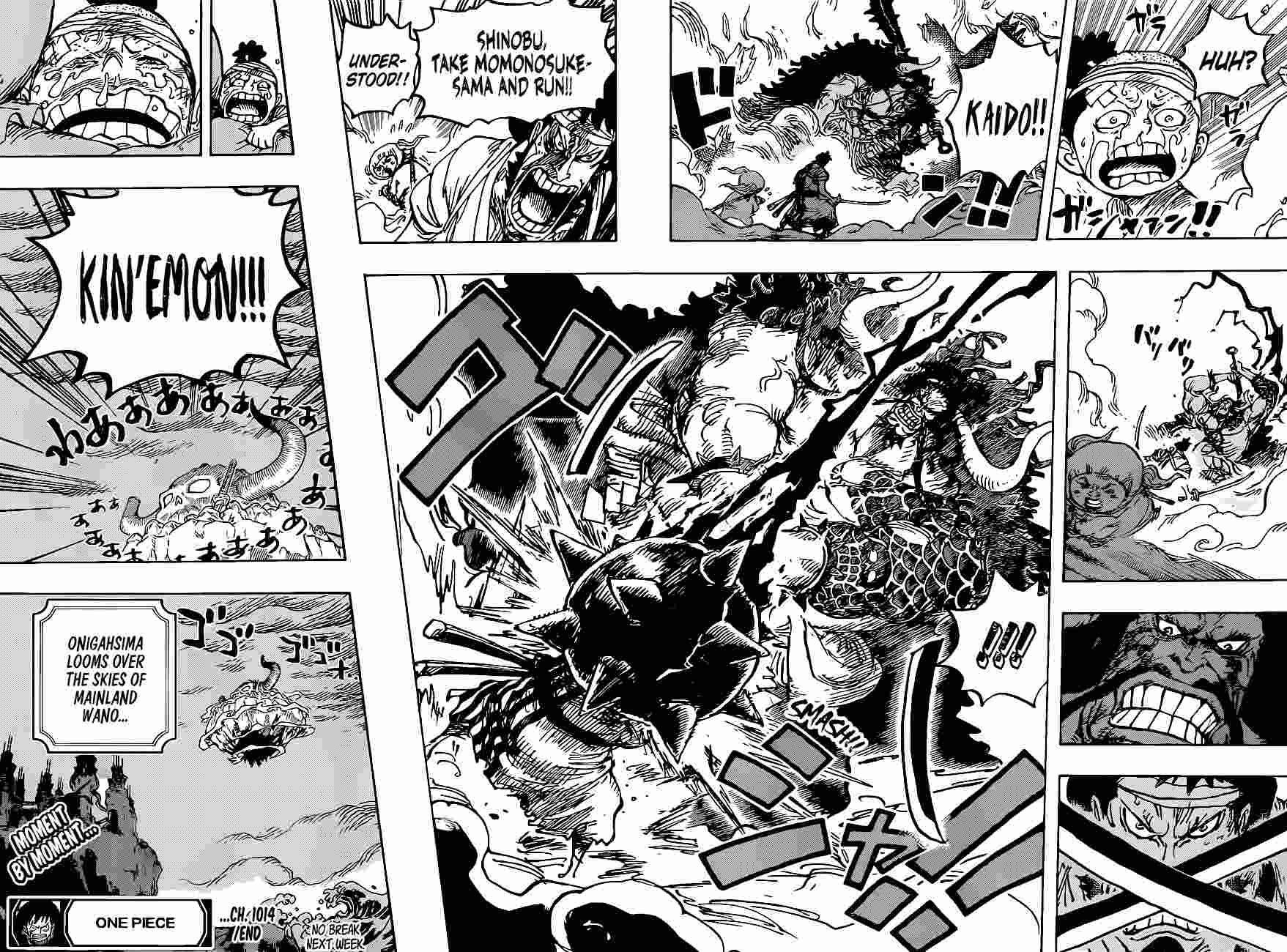 One Piece Chapter 1014 - Page 14 in English