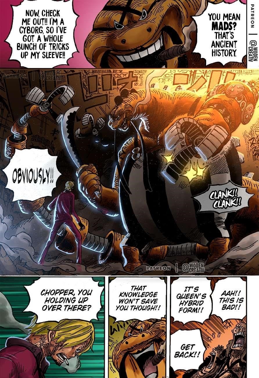 One Piece Chapter 1017 - Page 19 in English