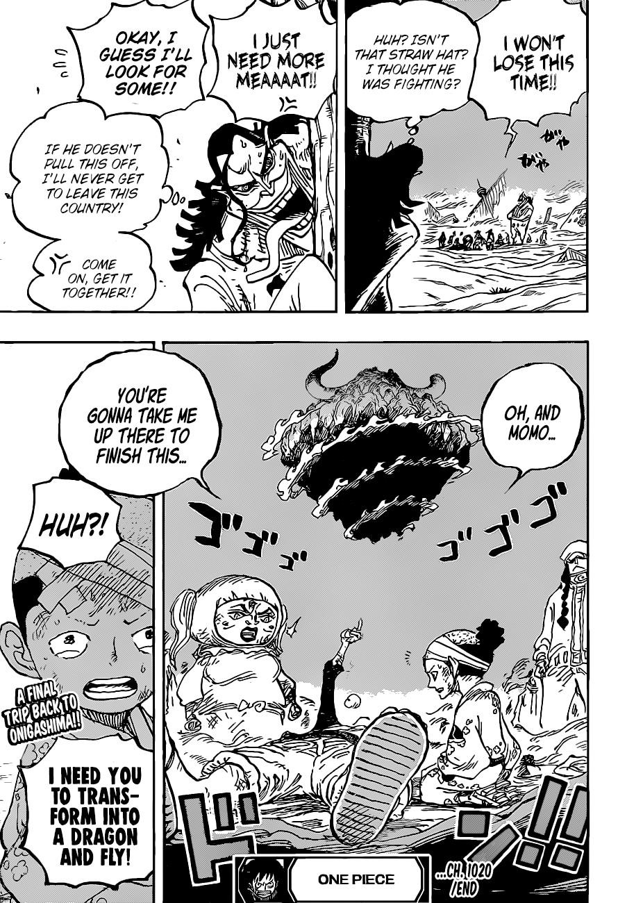 One Piece Chapter 1020 - Page 17 in English