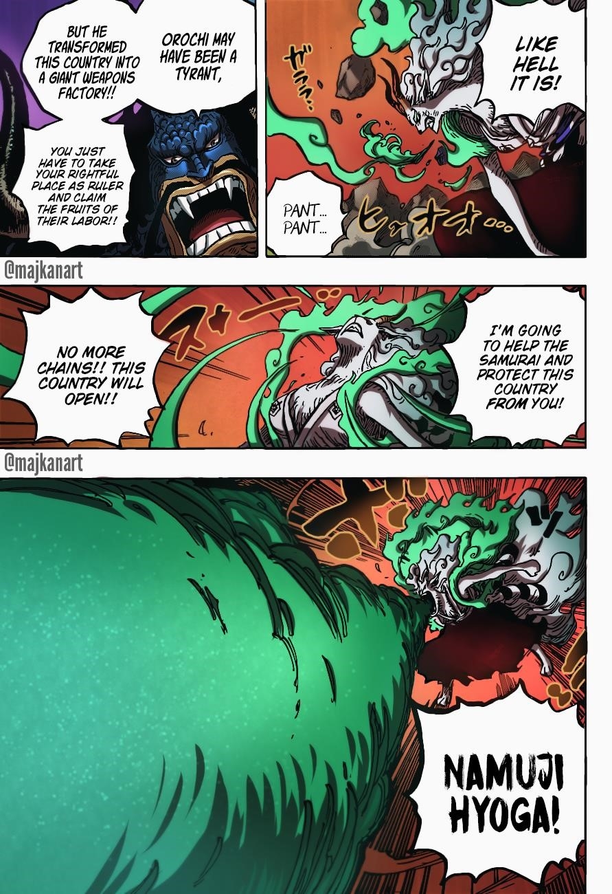One Piece Chapter 1020 - Page 21 in English