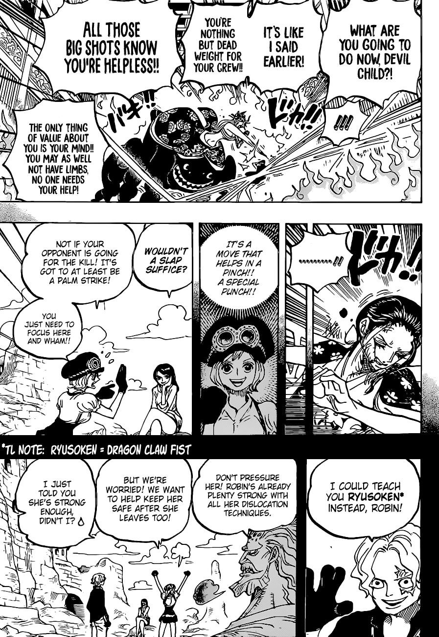 One Piece Chapter 1021 - Page 10 in English