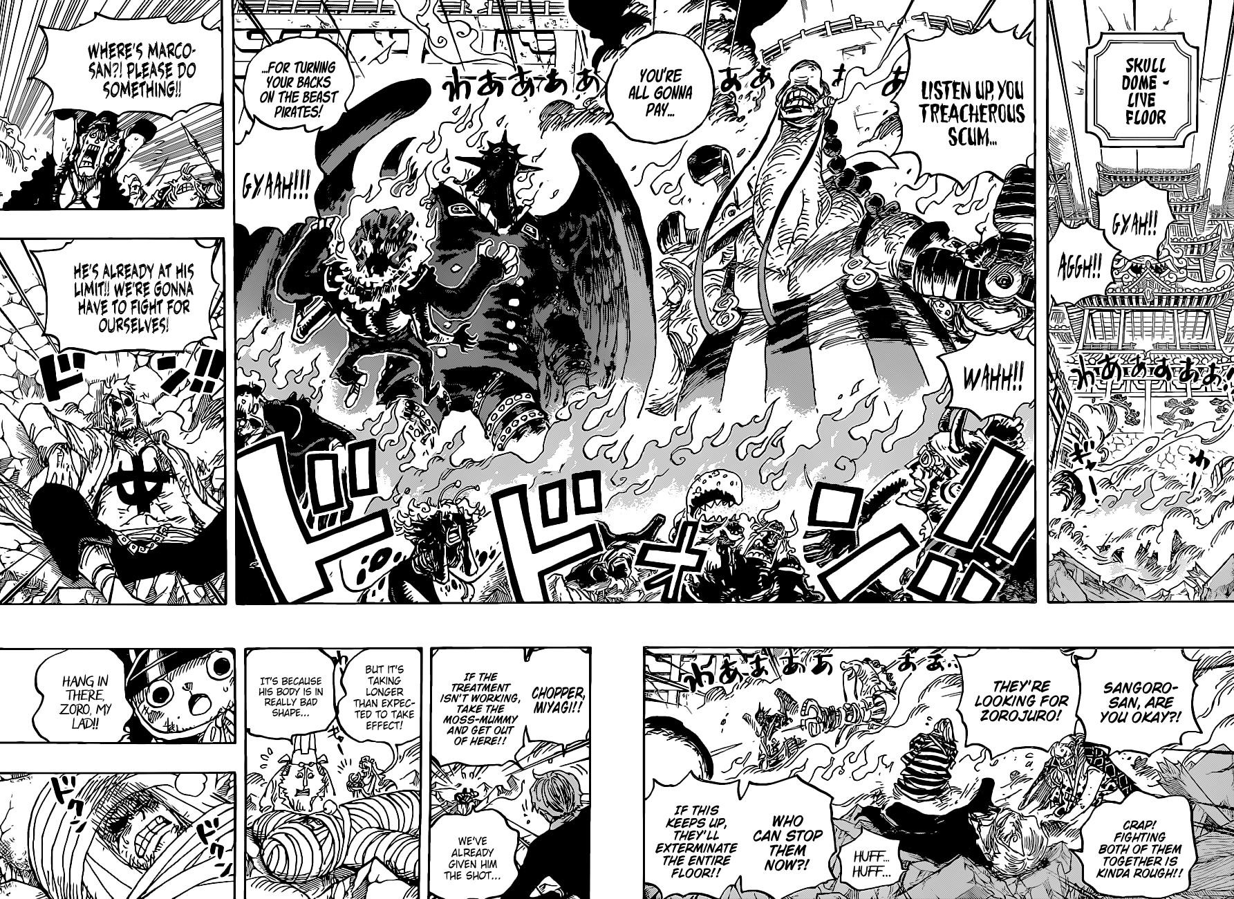 One Piece Chapter 1022 - Page 10 in English