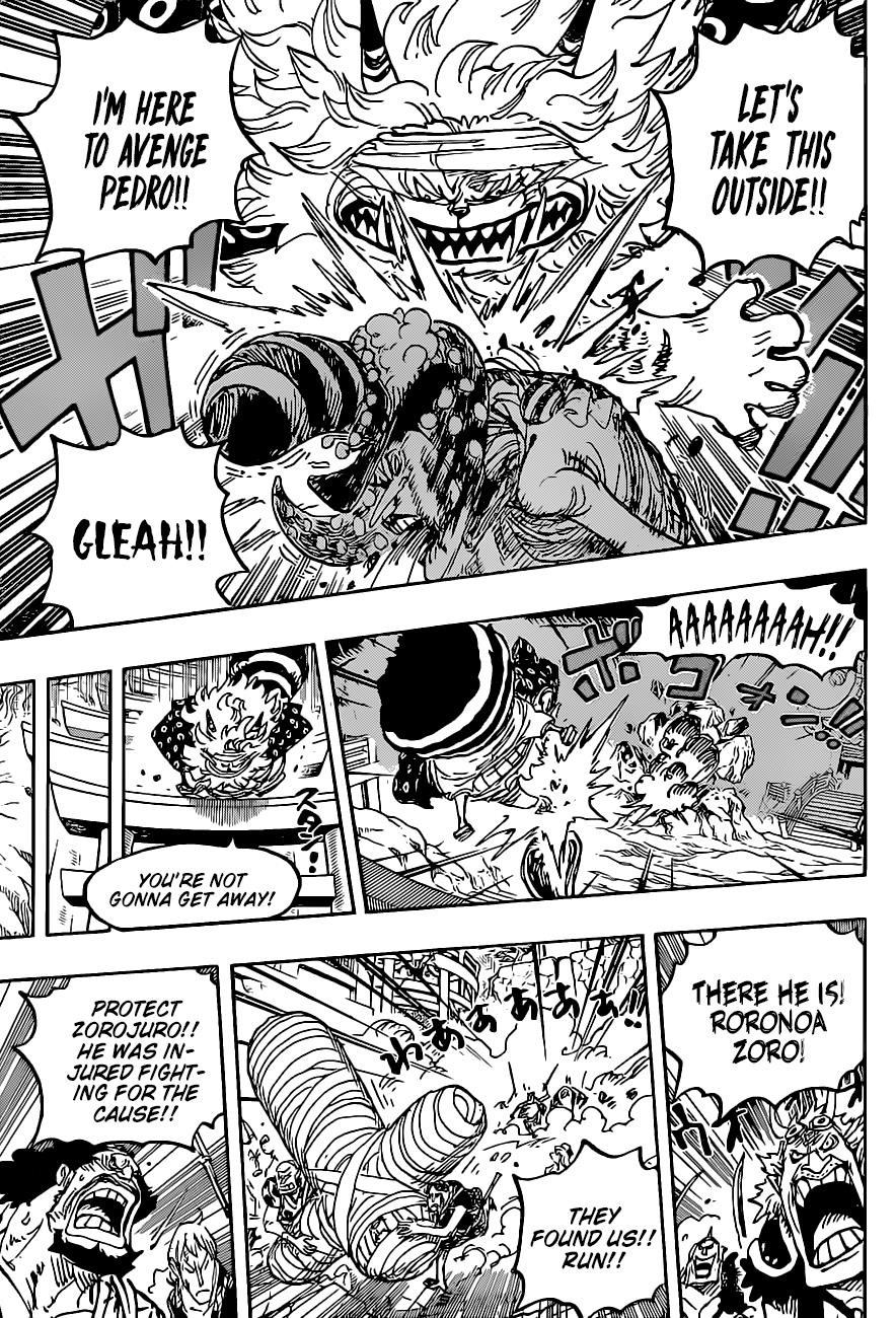 One Piece Chapter 1022 - Page 12 in English