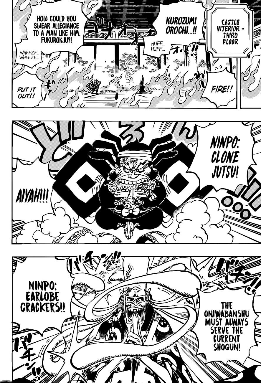 One Piece Chapter 1022 - Page 4 in English