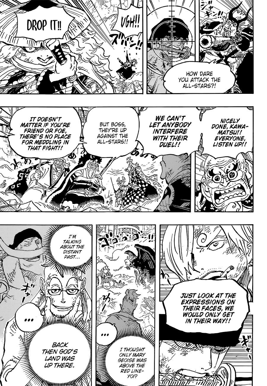 One Piece Chapter 1023 - Page 4 in English