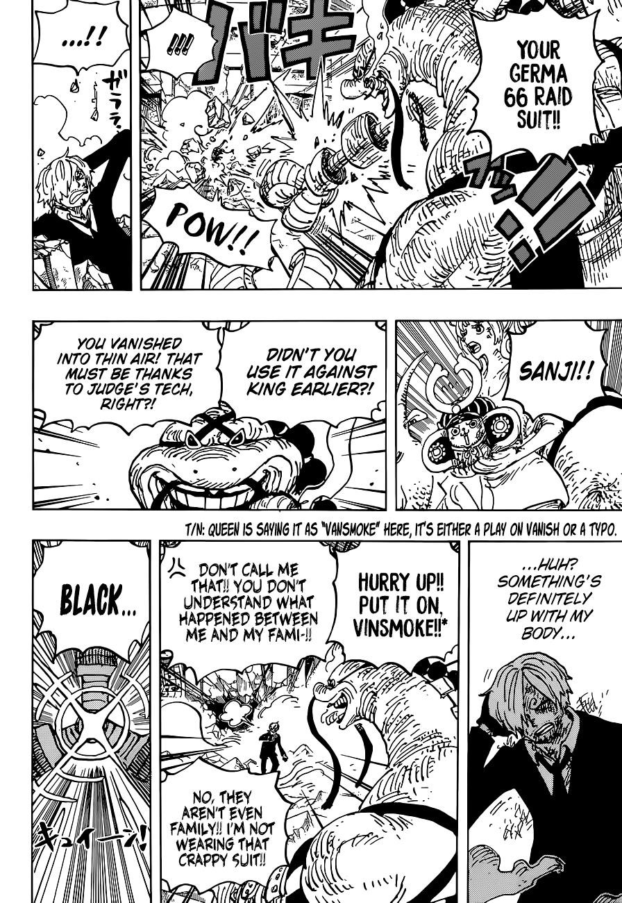 One Piece Chapter 1028 - Page 10 in English