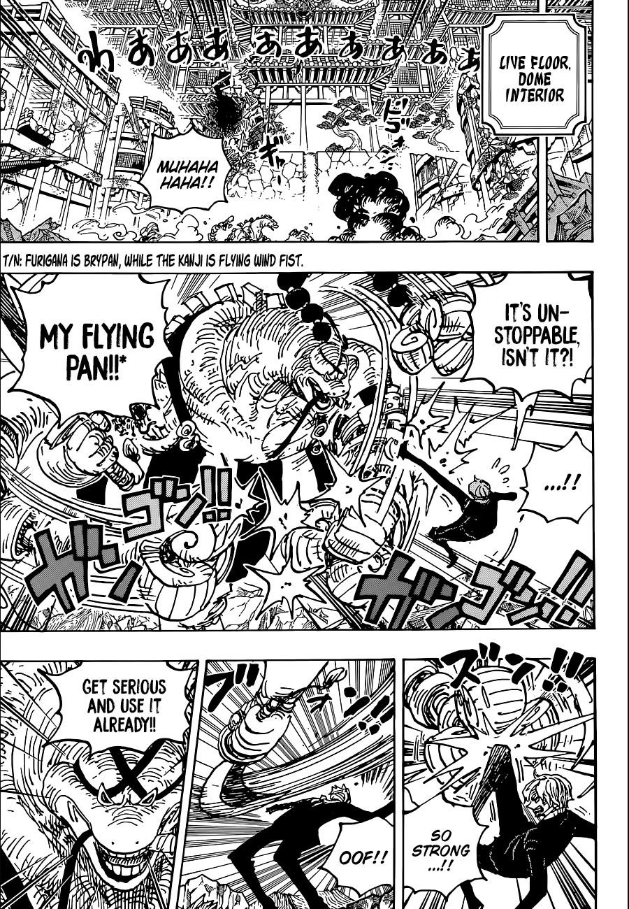 One Piece Chapter 1028 - Page 9 in English
