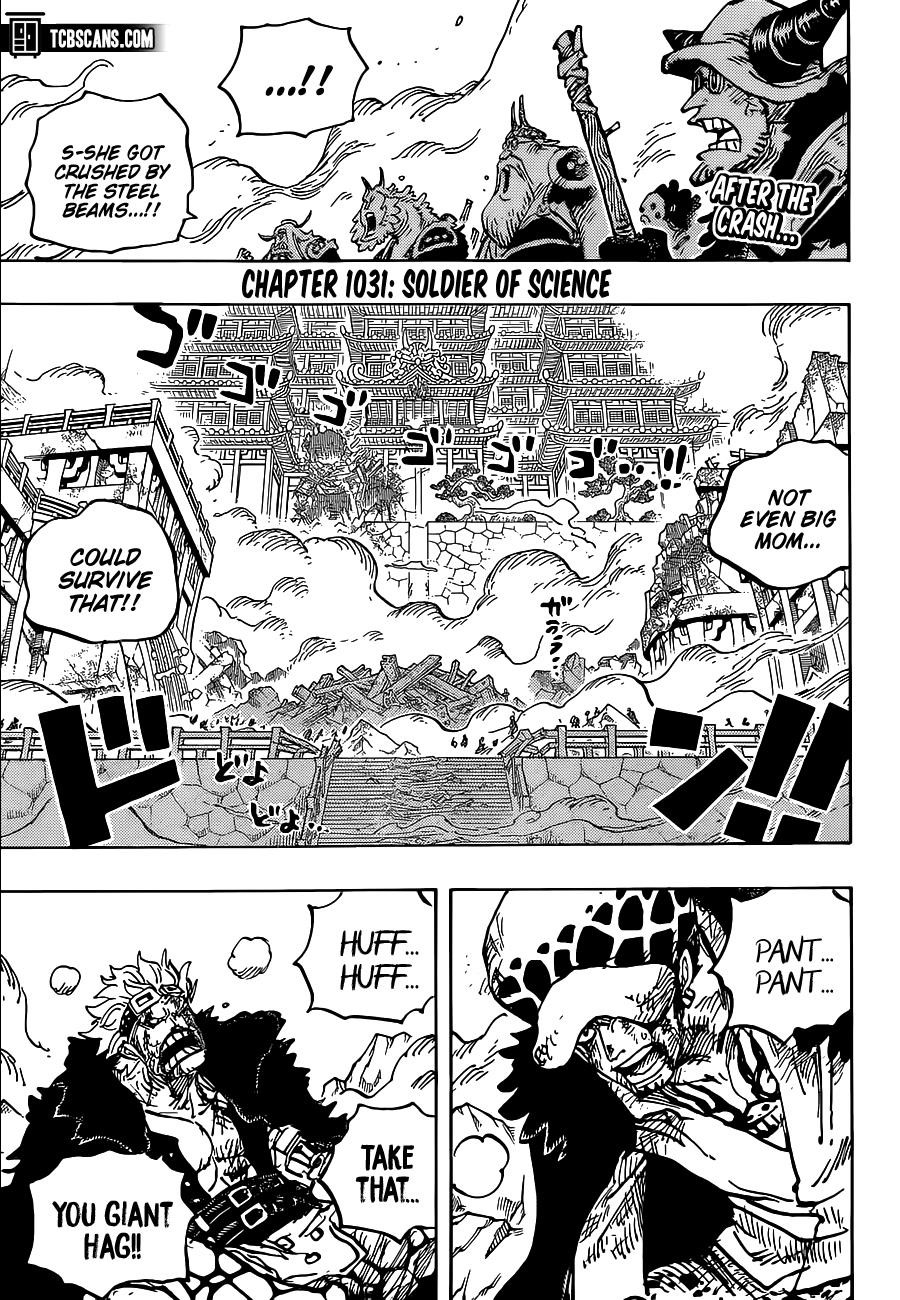 One Piece Chapter 1031 - Page 3 in English
