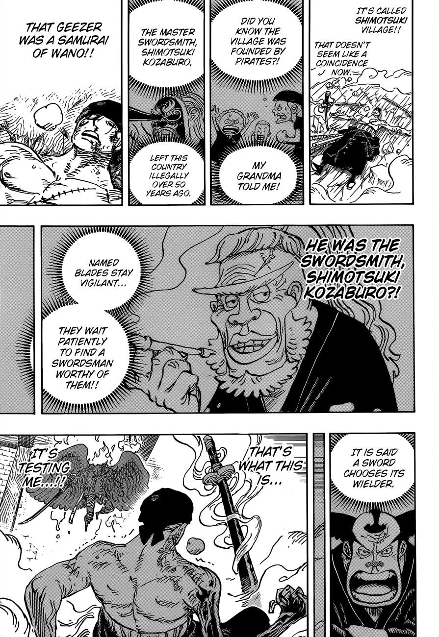 One Piece Chapter 1033 - Page 15 in English