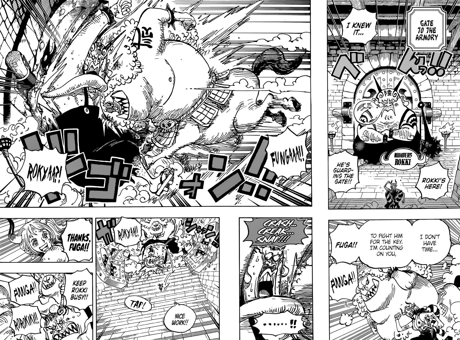 One Piece Chapter 1036 - Page 8 in English
