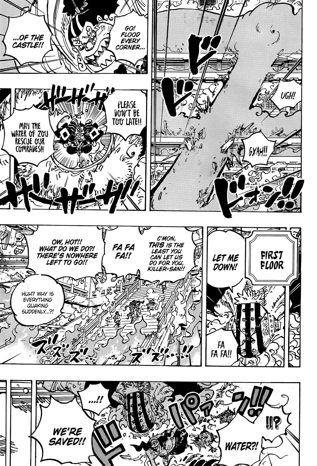 One Piece Chapter 1046 - Page 13 in English
