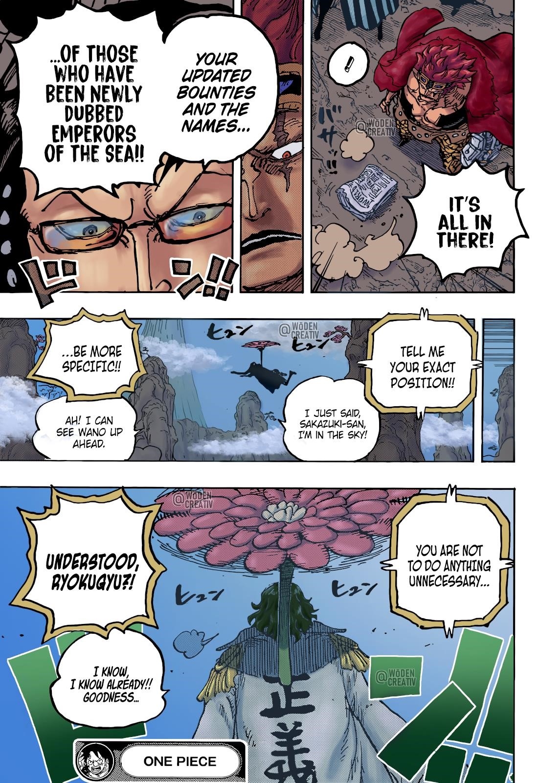 One Piece Chapter 1052 - Page 19 in English