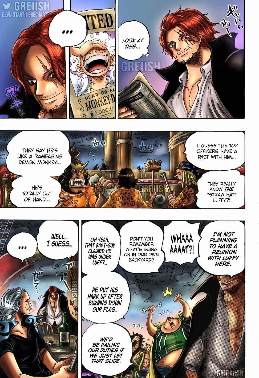 One Piece Chapter 1054 - Page 17 in English