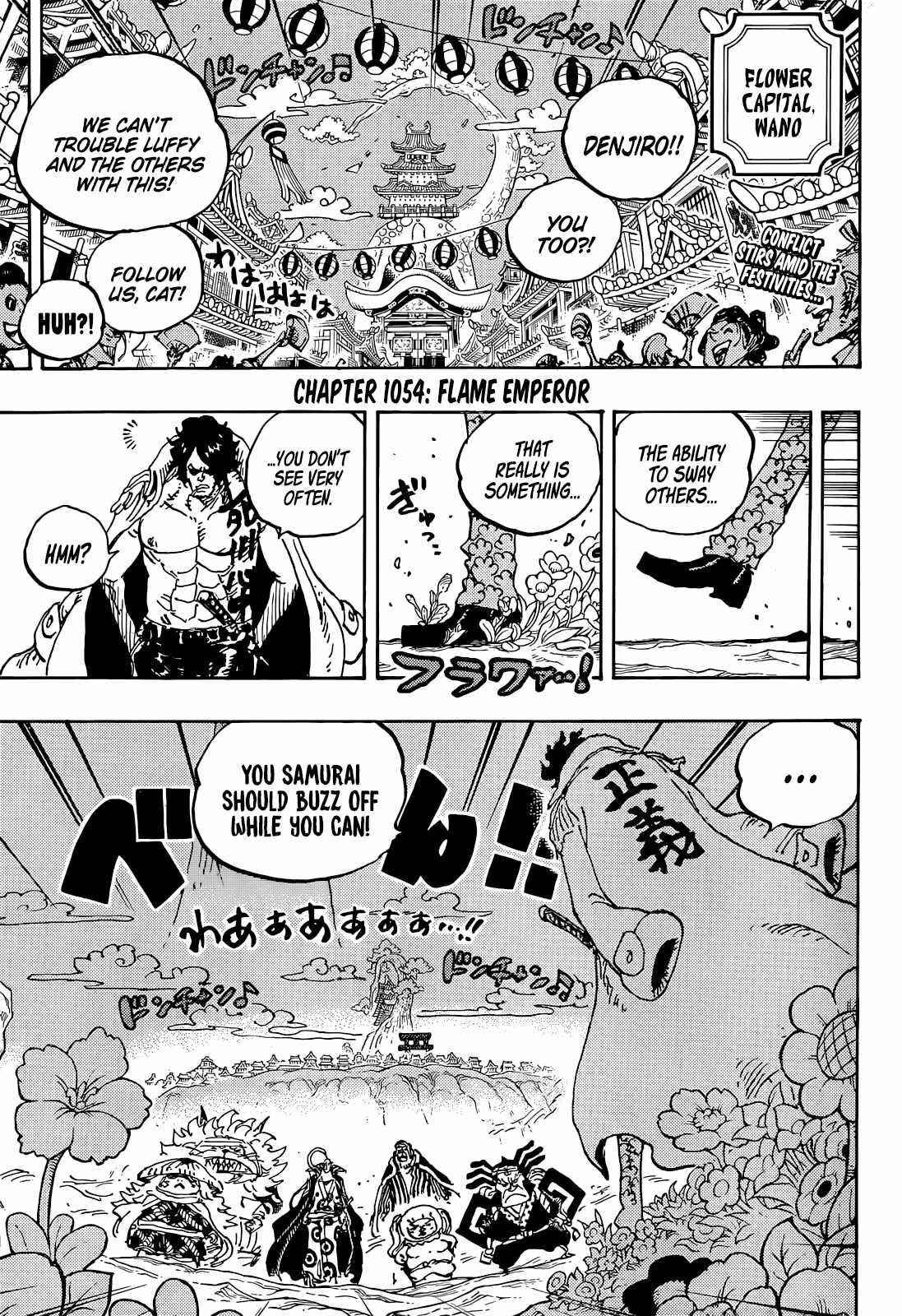 One Piece Chapter 1054 - Page 3 in English