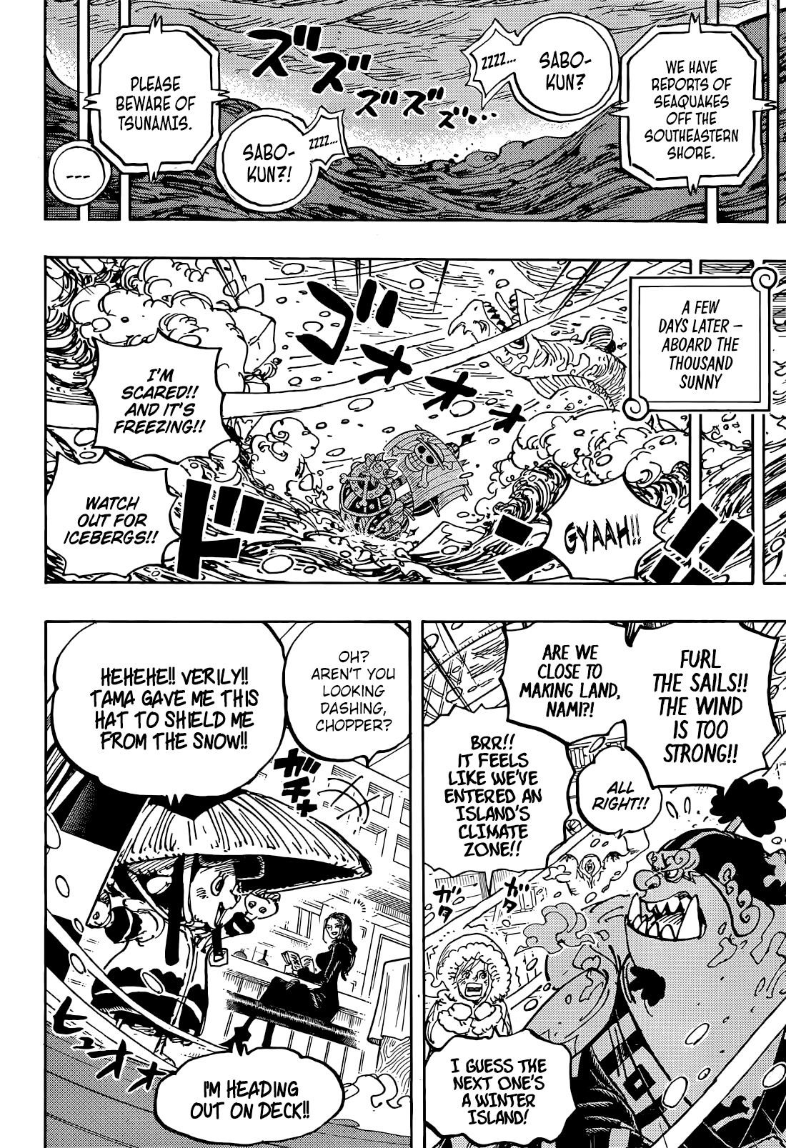 One Piece Chapter 1060 - Page 14 in English