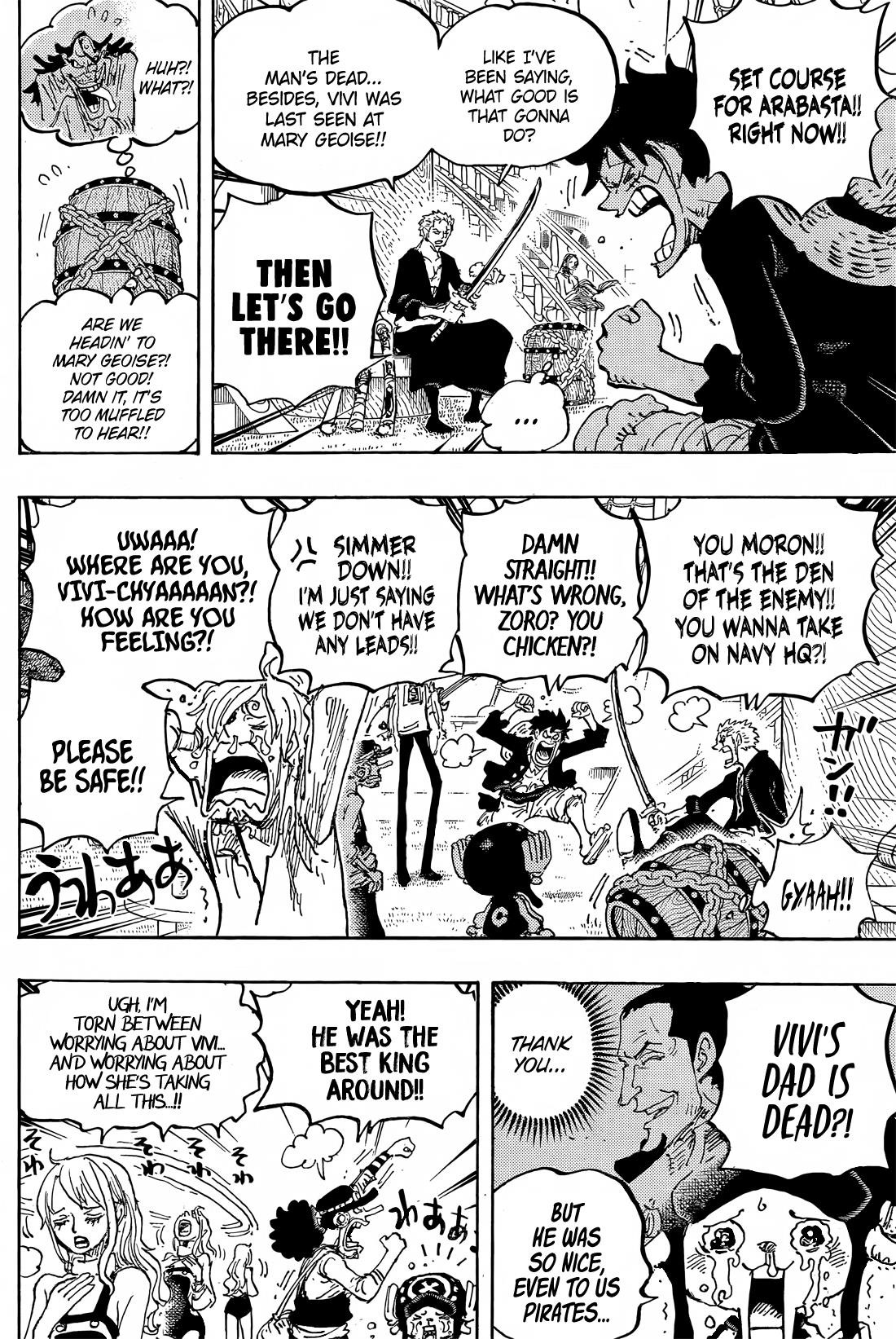 One Piece Chapter 1060 - Page 4 in English