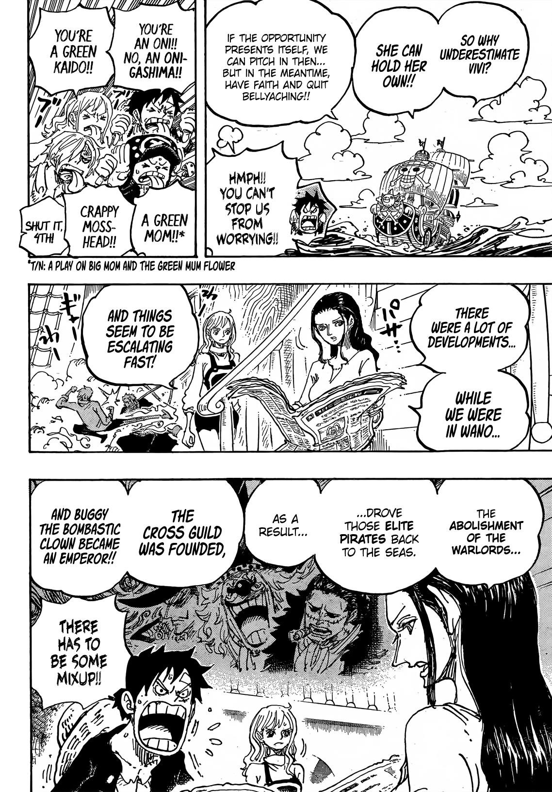 One Piece Chapter 1060 - Page 6 in English
