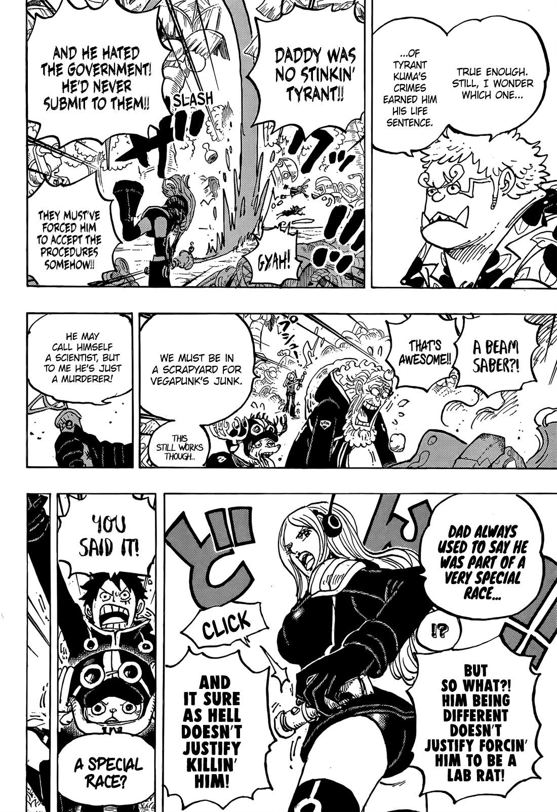 One Piece Chapter 1064 - Page 11 in English